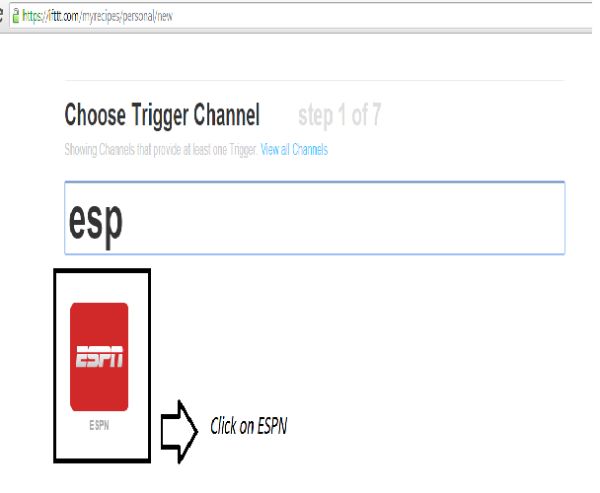 choose trigger channel